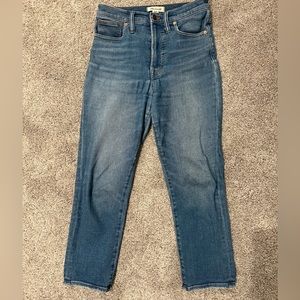 Madewell perfect vintage jeans
